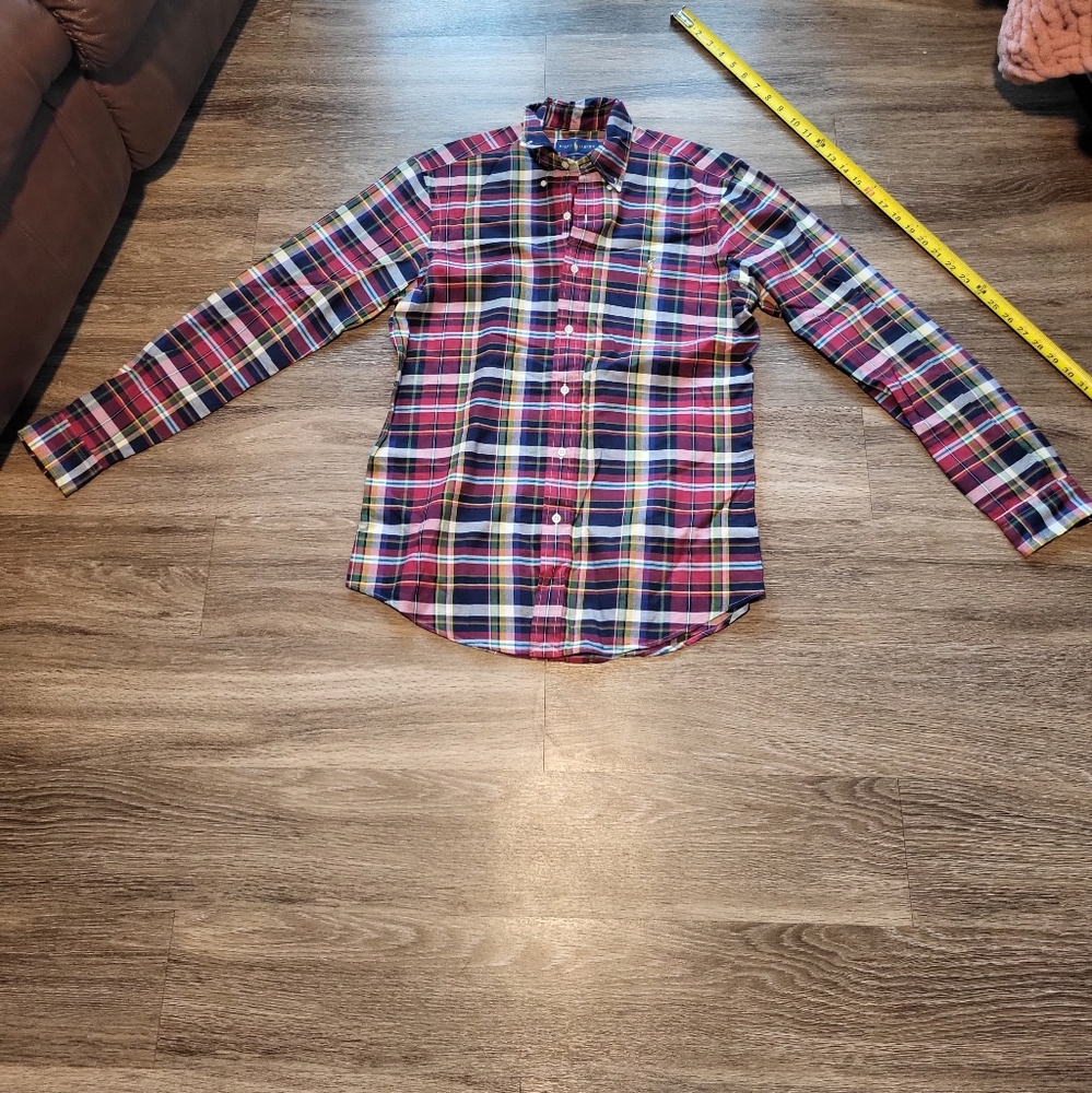 Ralph Lauren Men's Multicolor Plaid Button-Down Shirt